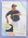 DELETE 117324 2021 Immaculate Collection Materials Triston McKenzie Patch Jersey #04/10 #MTM