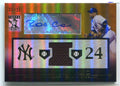 2010 Topps Tribute Autograph Relics Gold rc2 Robinson Cano Jersey Auto 23/25