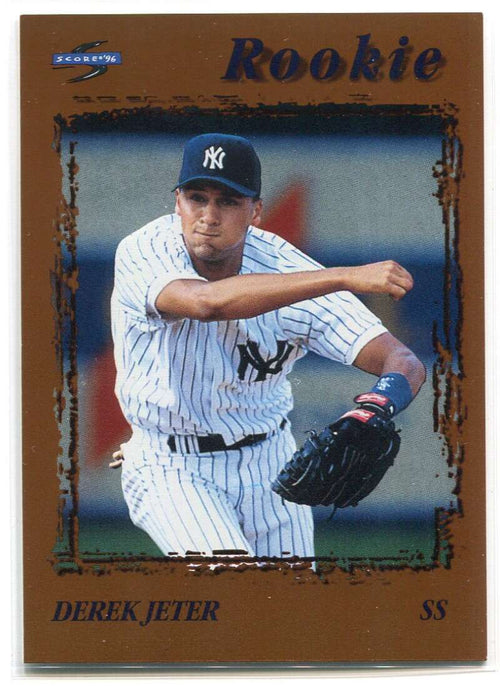 1996 Score Dugout Collection a106 Derek Jeter