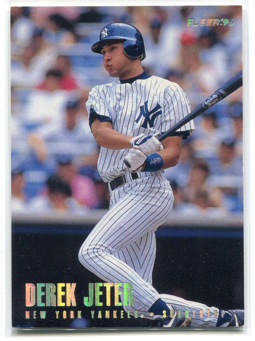 1996 Fleer Tiffany 184 Derek Jeter