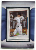 2014 Topps Silk Collection 196 Christian Yelich s2 35/50