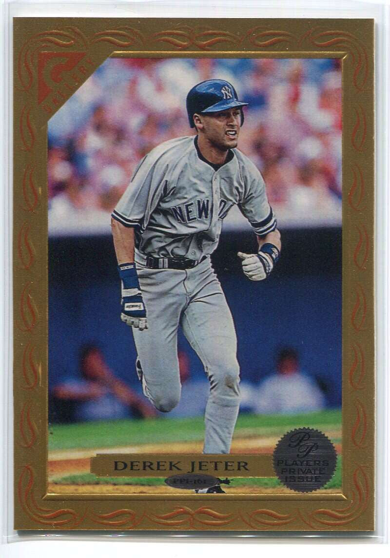 SOLD 119274 1997 Topps Gallery Player's Private Issue 161 Derek Jeter /250