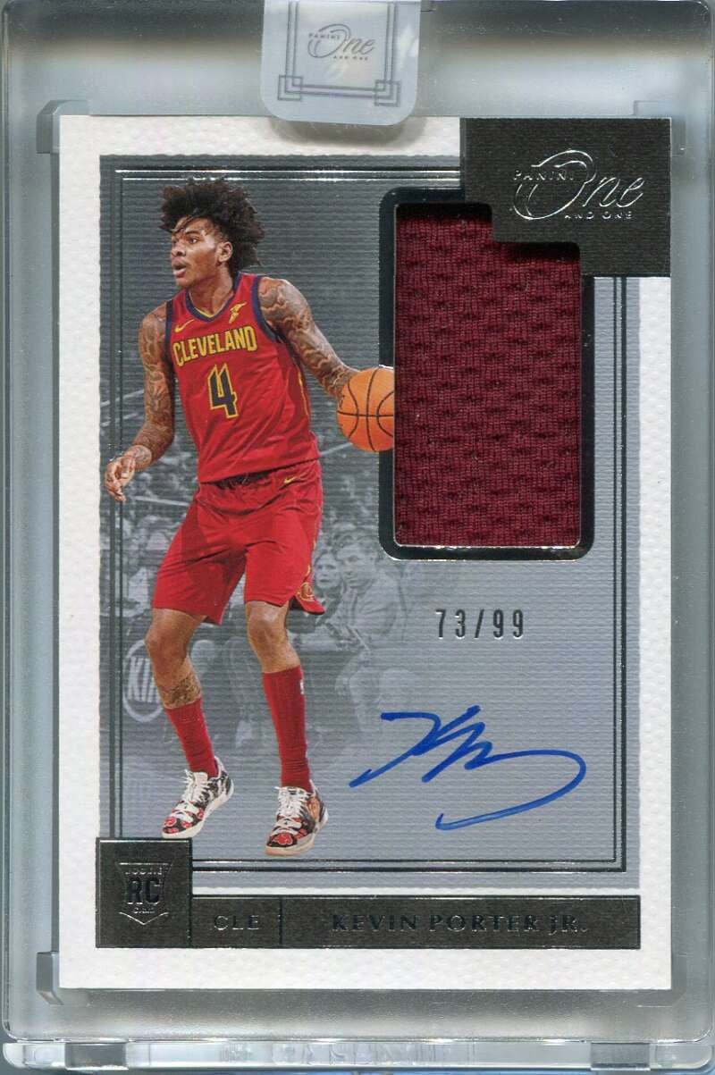DELETE 119530 2019-20 Panini One Autographs 21 Kevin Porter Jr. Rookie Jersey Auto 73/99