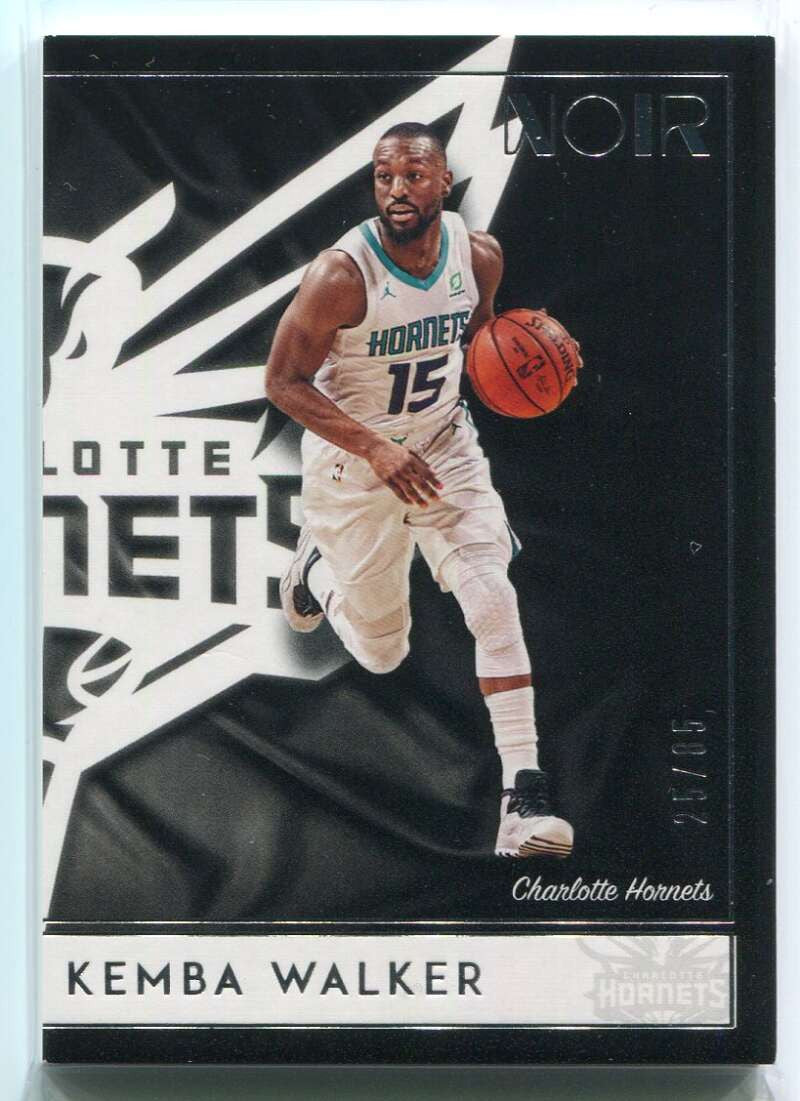 2018-19 Panini Noir 1 Kemba Walker A 25/85 Association Edition