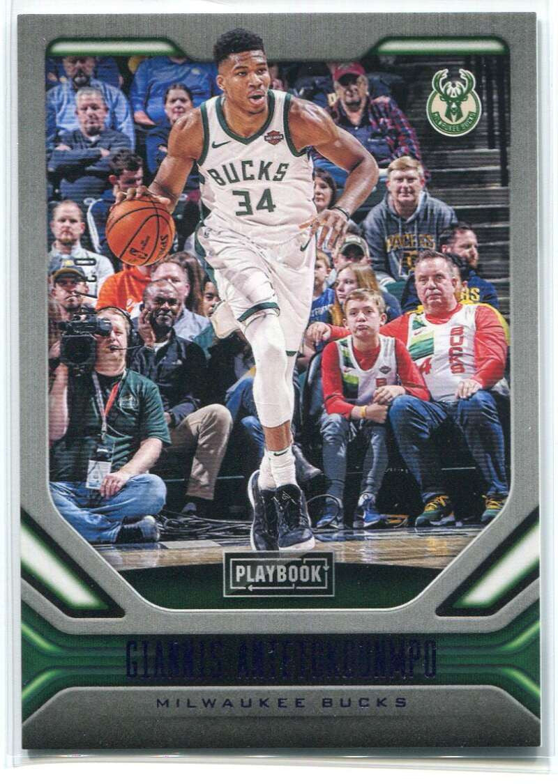 2019-20 Panini Chronicles Purple 178 Giannis Antetokounmpo Playbook 3/49
