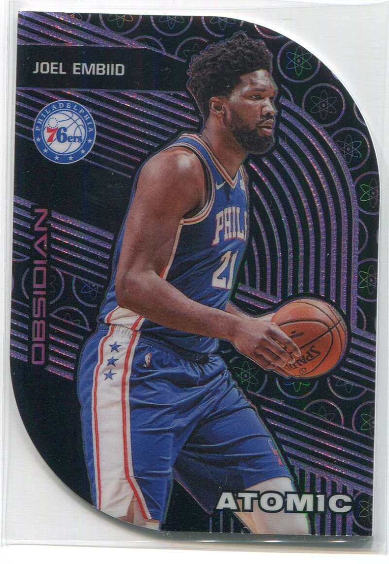DELETE 119667 2019-20 Panini Obsidian Atomic Electric Etch Purple 7 Joel Embiid 18/50