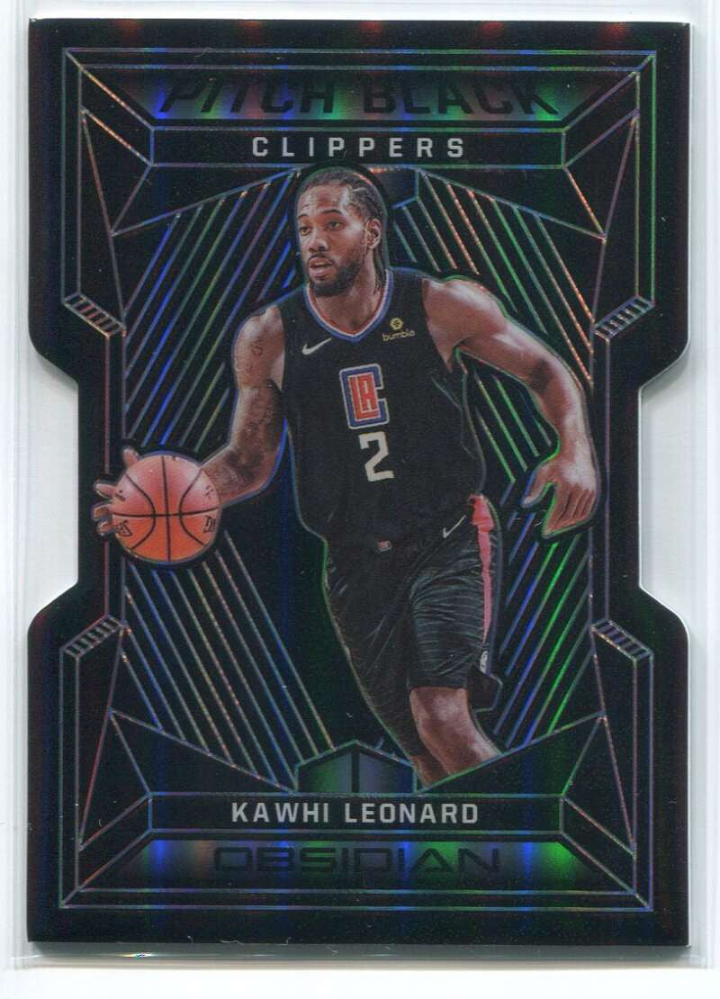 DELETE 119669 2019-20 Panini Obsidian Pitch Black 26 Kawhi Leonard 1/99