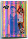 2007-08 Topps Co-Signers Silver Blue Foil 45a Clyde Drexler Yao Ming 19/29