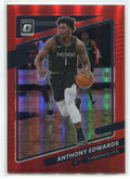 DELETE 119689 2021-22 Donruss Optic Red Refractor 83 Anthony Edwards 22/99