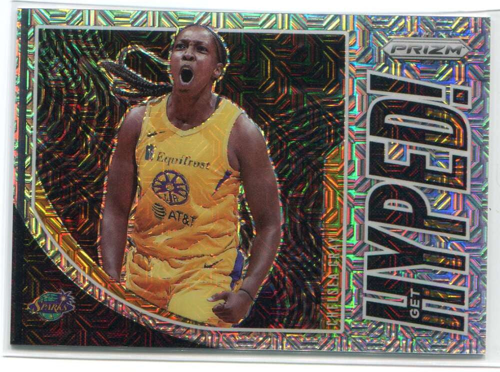 2020 Panini Prizm WNBA Get Hyped Prizms Mojo Refractor 13 Chelsea Gray 7/25