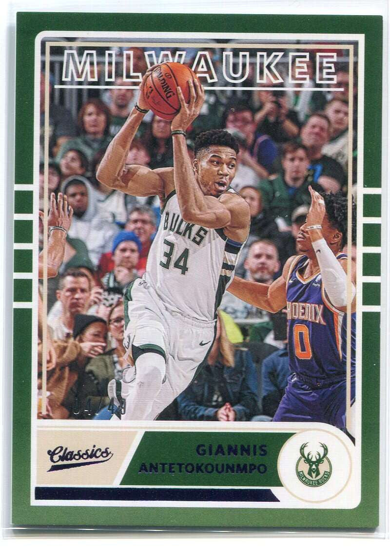 DELETE 119718 2019-20 Panini Chronicles Purple 652 Giannis Antetokounmpo Classics 4/49