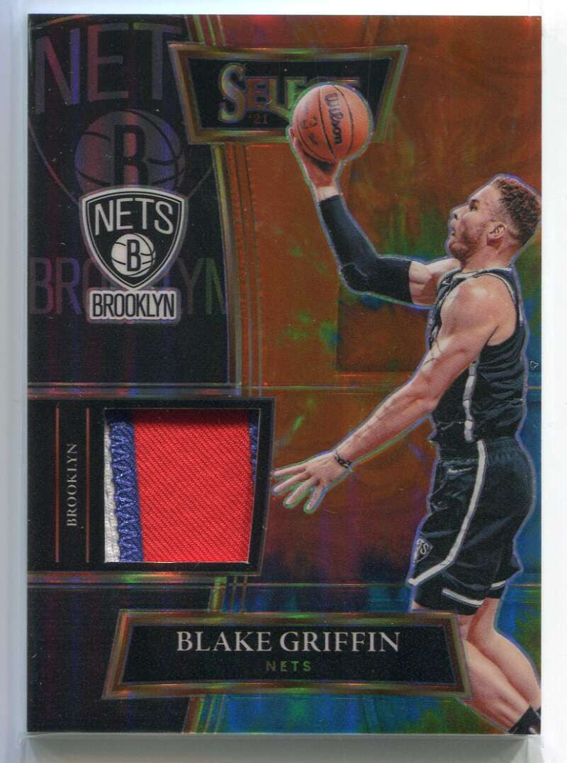 2021-22 Select Selective Swatches Prizms Tie Dye 23 Blake Griffin Patch 10/25