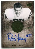 2011 Upper Deck College Legends Inscriptions CIRY Ron Yary Auto 74/99