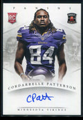 2013 Panini Rookie Premiere Autographs 4 Cordarrelle Patterson Rookie Auto /50