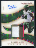 2020 Immaculate Collection Gold 120 Denzel Mims Rookie Patch Auto 19/25