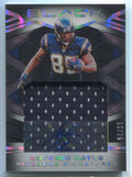 SOLD 119921 2022 Panini Black Sizeable Signatures Silver 27 Antonio Gates Jersey Auto 16/25