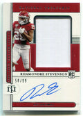 DELETE 119923 2021 National Treasures Collegiate Rhamondre Stevenson Rookie Patch Auto 58/99