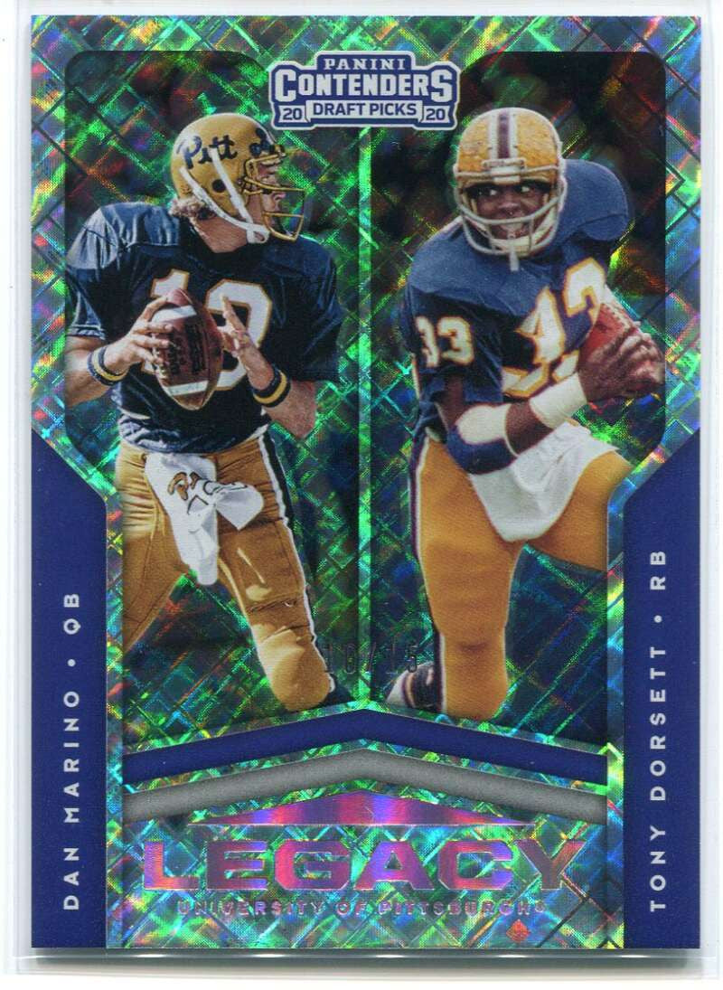 DELETE 119998 2020 Panini Contenders Draft Picks Legacy Diamond 5 Dorsett Dan Marino 10/15