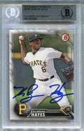DELETE 120179 2016 Bowman Prospects bp85 Ke'Bryan Hayes Rookie Auto BAS Certified 00014523848