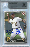 DELETE 120180 2016 Bowman Prospects bp85 Ke'Bryan Hayes Rookie Auto BAS Certified 00014523849