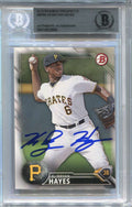 DELETE 120181 2016 Bowman Prospects bp85 Ke'Bryan Hayes Rookie Auto BAS Certified 00014523850