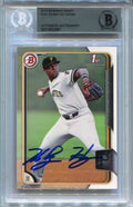 DELETE 120278 2015 Bowman Draft 137 Ke'Bryan Hayes RC Auto BAS Certified Autograph 0014523861