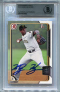 DELETE 120279 2015 Bowman Draft 137 Ke'Bryan Hayes RC Auto BAS Certified Autograph 0014523862