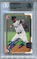 DELETE 120280 2015 Bowman Draft 137 Ke'Bryan Hayes RC Auto BAS Certified Autograph 0014523863
