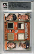 2011-12 ITG Fall Expo Franchise Propp Howe Sittler Lindbergh Quad Jersey Pad /25