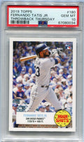 DELETE 120402 2019 Topps Throwback Thursday 180 Fernando Tatis '69 Moon Shots Rookie PSA 10
