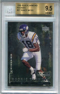 1998 Black Diamond Rookies 97 Randy Moss Rookie BGS 9.5 GEM MINT