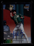DELETE 120775 2020 Stadium Club Chrome Autographs Orange Refractor Seth Brown Rookie Auto 6/25