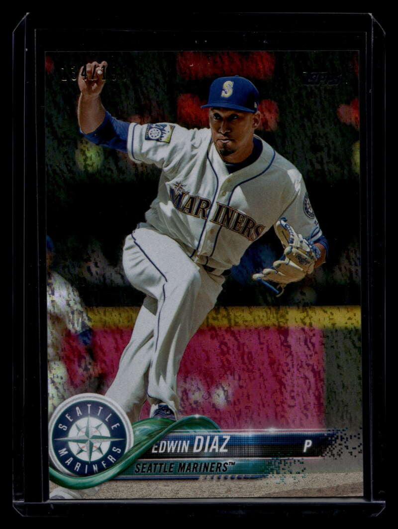 SOLD 120890 2018 Topps Factory Set Foilboard 321 Edwin Diaz 134/190