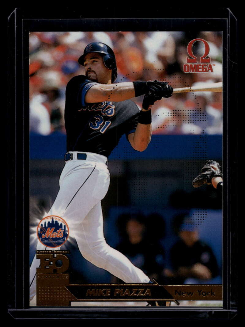 1998 Pacific Omega EO Portraits 17 Mike Piazza