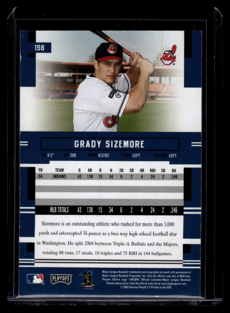 2005 Playoff Prestige Playoff Champions World Series 156 Grady Sizemore