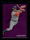 2022 Panini Father's Day Purple 26 Juan Soto 11/25