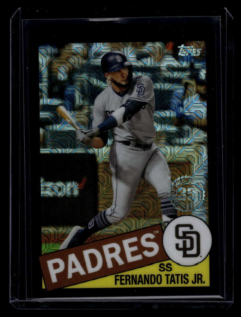 DELETE 121081 2020 Topps Update Silver Pack Chrome Black Refractor Fernando Tatis Jr. 99/199