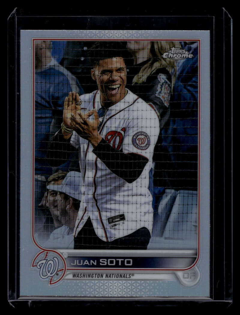 2022 Topps Chrome Photo Variations Refractor 129 Juan Soto SP