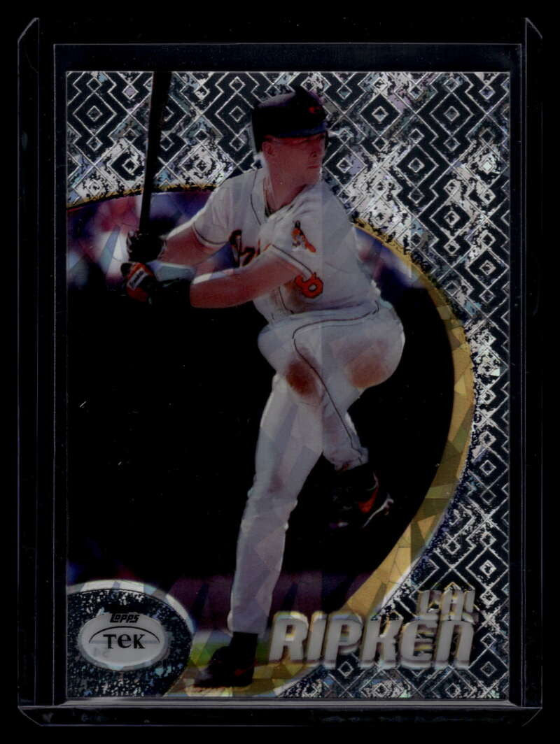 1998 Topps Tek Diffractors Pattern 54 51 Cal Ripken Jr.