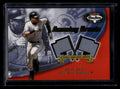 2002 Fleer Box Score Amazing Greats Dual Swatch 7 Derek Jeter Dual Jersey