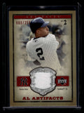 2006 Artifacts AL/NL Artifacts Red DJA Derek Jeter Jersey 80/250