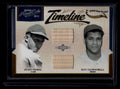 2011 Prime Cuts Timeline Material 3 Stan Musial Roy Campanella Dual Bat 6/25