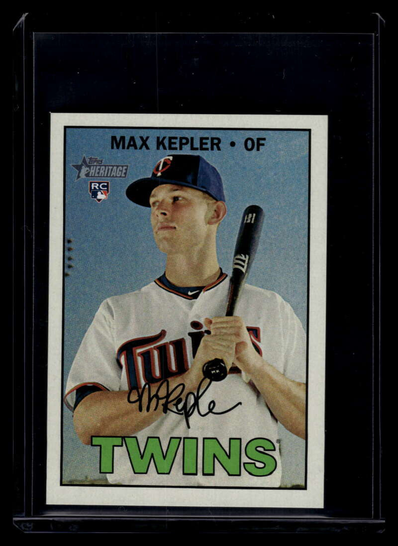 2016 Topps Heritage Mini 717 Max Kepler Rookie 99/100