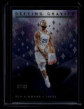 DELETE 121368 2019-20 Clearly Donruss Defying Gravity Green 9 Ben Simmons 7/25