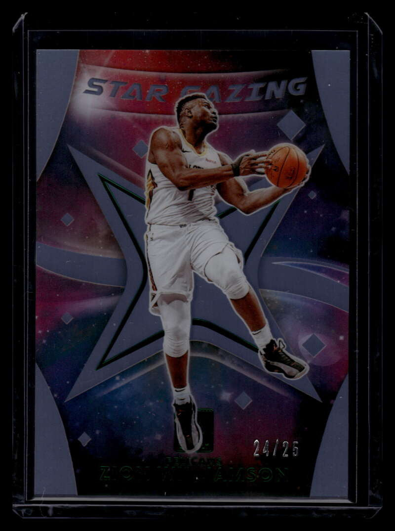 DELETE 121389 2020-21 Clearly Donruss Star Gazing Green 2 Zion Williamson 24/25
