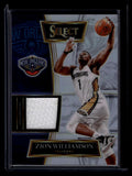 DELETE 121405 2021-22 Select Selective Swatches 9 Zion Williamson Jersey