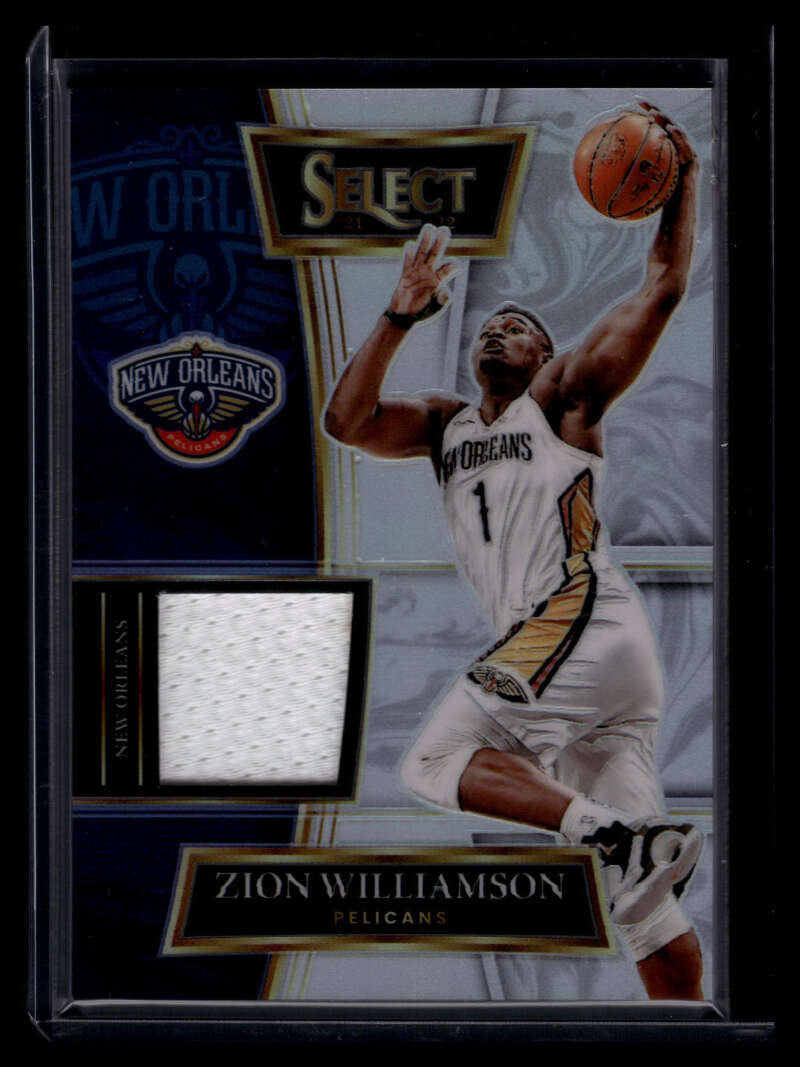 DELETE 121405 2021-22 Select Selective Swatches 9 Zion Williamson Jersey