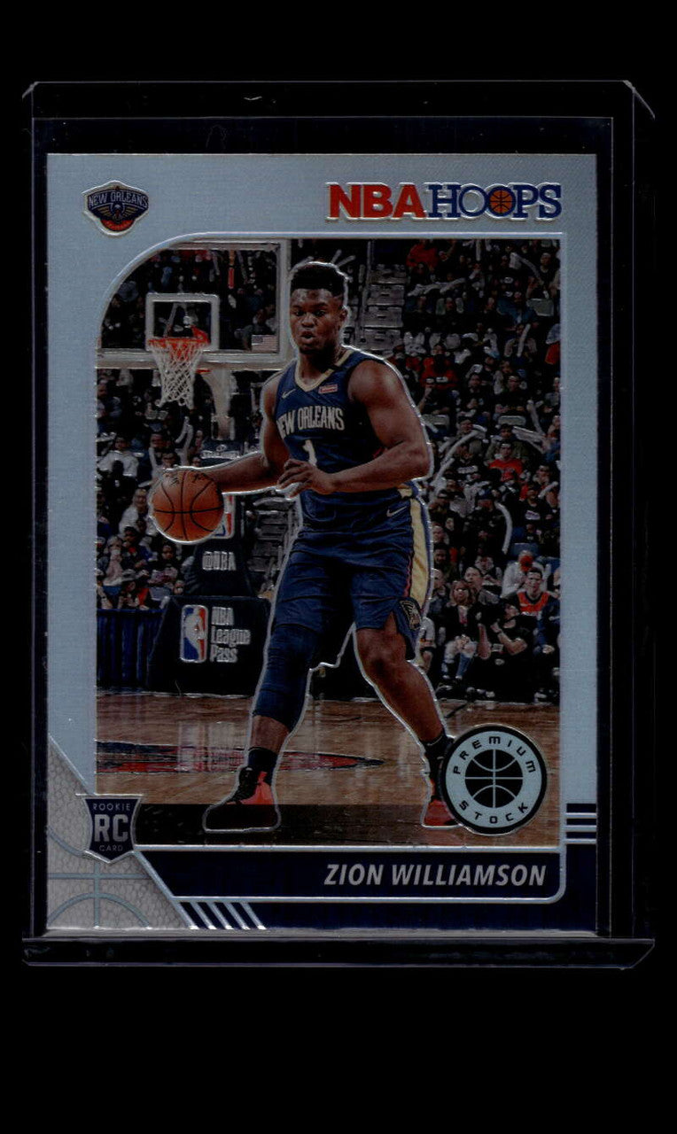 DELETE 121422 2019-20 Hoops Premium Stock Prizms Silver Refractor 258 Zion Williamson Rookie
