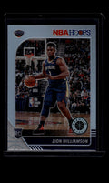 DELETE 121422 2019-20 Hoops Premium Stock Prizms Silver Refractor 258 Zion Williamson Rookie