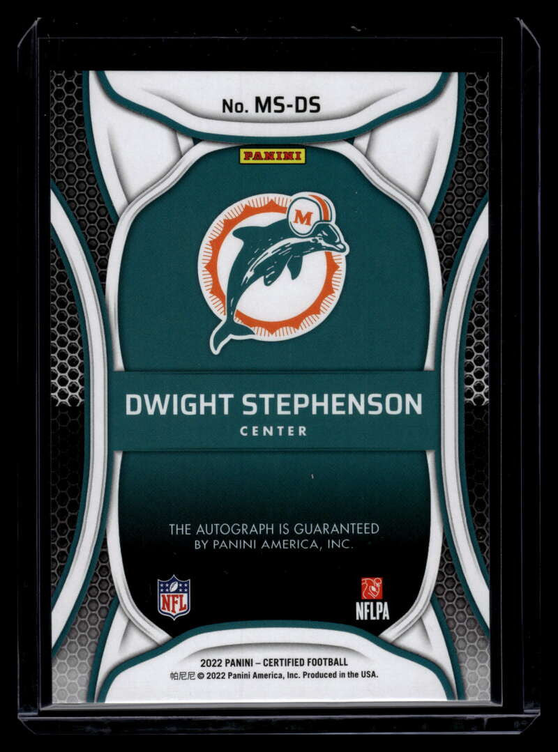 2022 Certified Mirror Signatures Bronze 42 Dwight Stephenson Auto 56/75